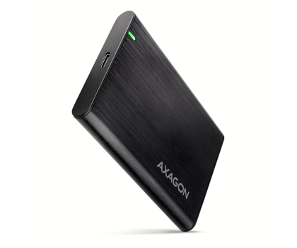 Akcesoria do dysków AXAGON EE25-A6C Bezśrubowa aluminiowa obudowa zewnętrzna USB-C 3.2 Gen 1 - SATA 6G dla 2.5" SSD/HDD